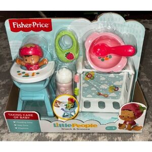Fisher-Price Little People Snack & Snooze Set - Multicolor